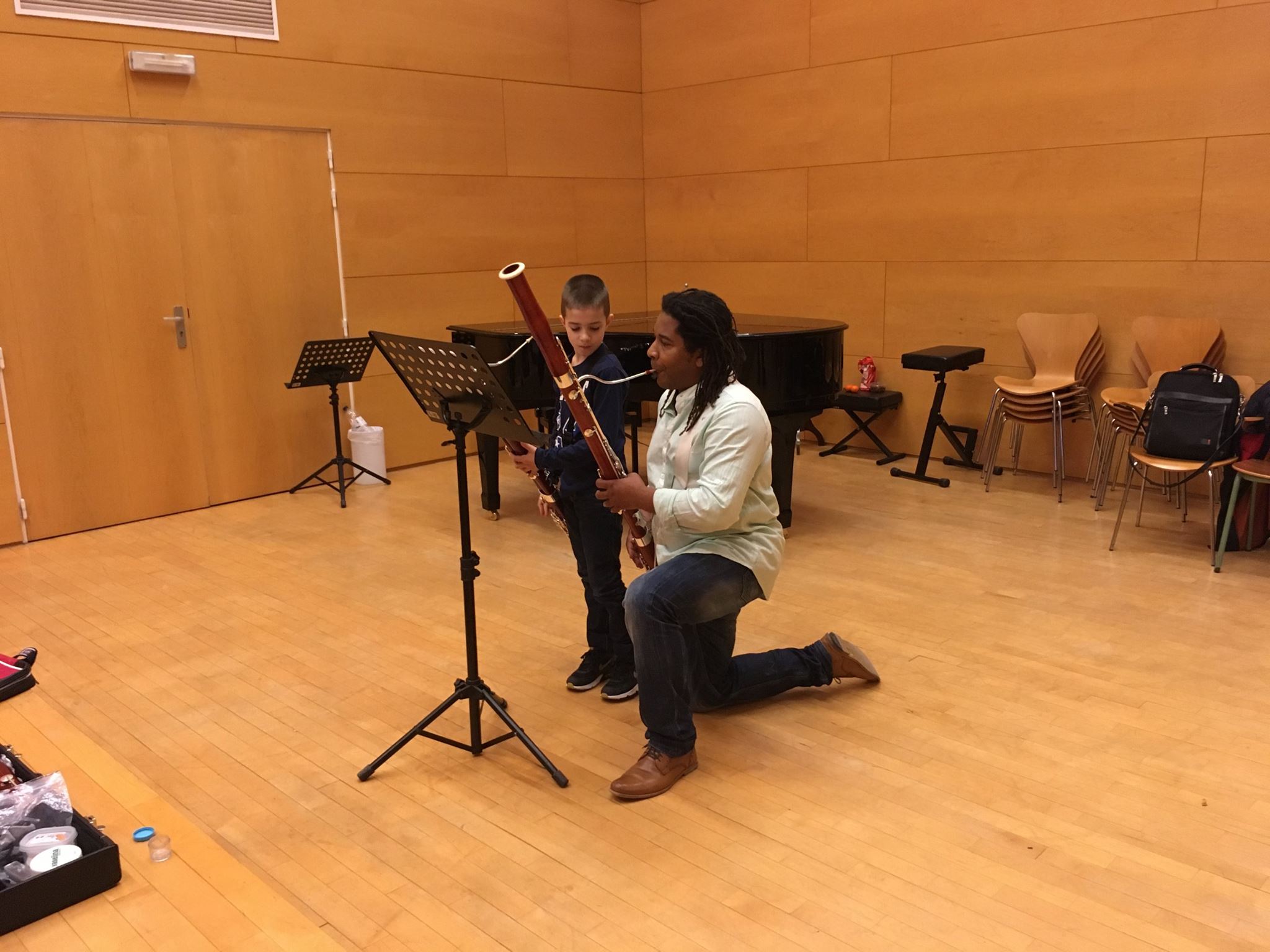 El Rey-Nold con fagot