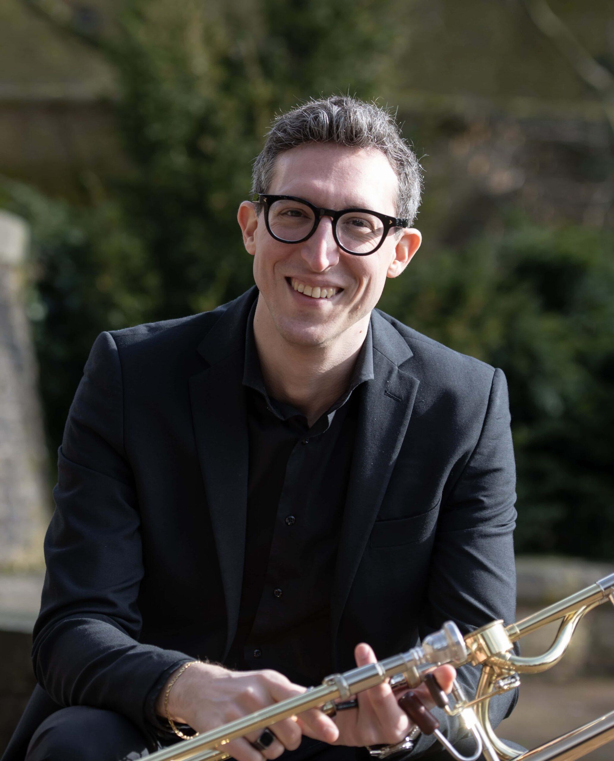 Tiziano con trombón